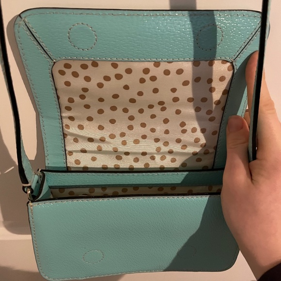 Kate Spade Flynn Wellesley Teal/Fiji Leather Cross - Picture 3 of 5